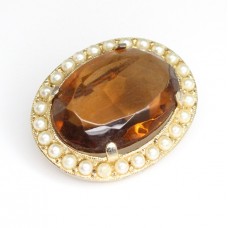 brosa Cairngorm " edwardian revival ". Marea Britanie cca 1960